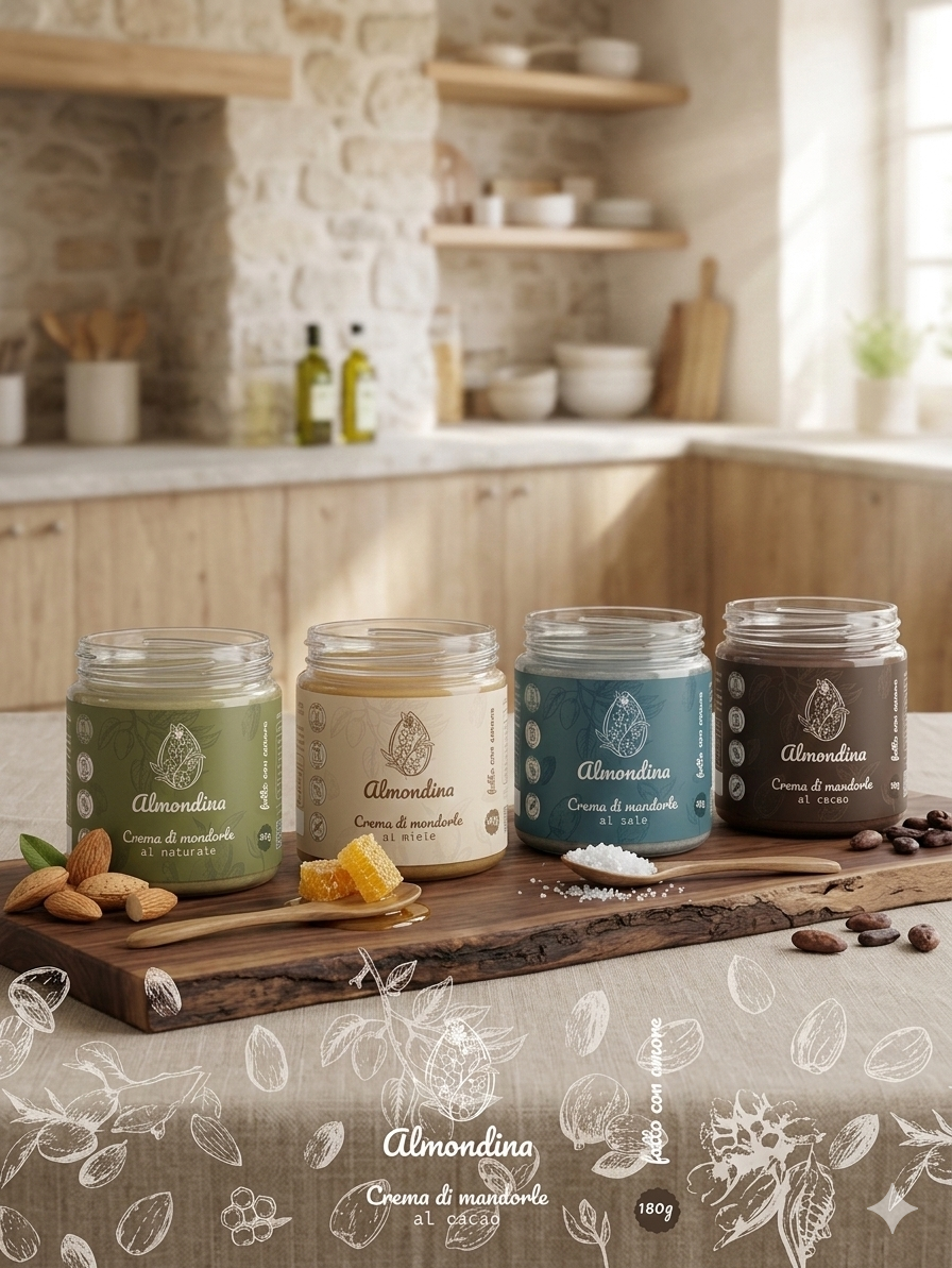 Creme di mandorle tutti i gusti